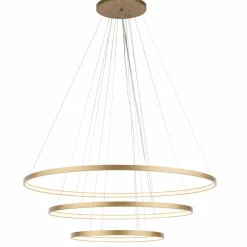Sklep Kaja Kaskada złotych kół do salonu ⌀117cm 3000K ANT 5420 z serii AGA New