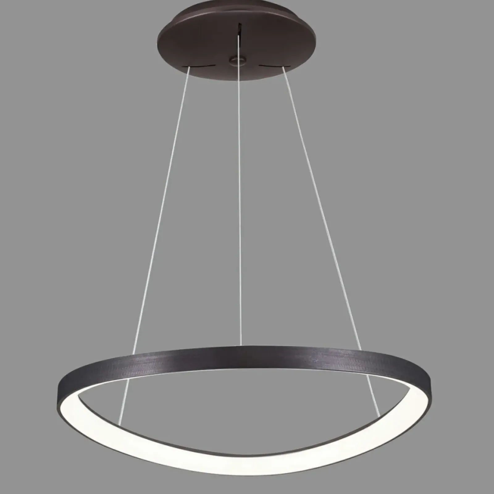 Sklep Kaja Kawowa, ledowa lampa wisząca 5355-848ROP-BC-3 MORFI | Kaja Oświetlenie Flash Sale