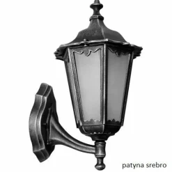 Sklep Kaja Kinkiet ścienny skierowany w górę K 3012/1/D g z serii RETRO CLASSIC | Kaja Oświ* Kinkiety Ogrodowe