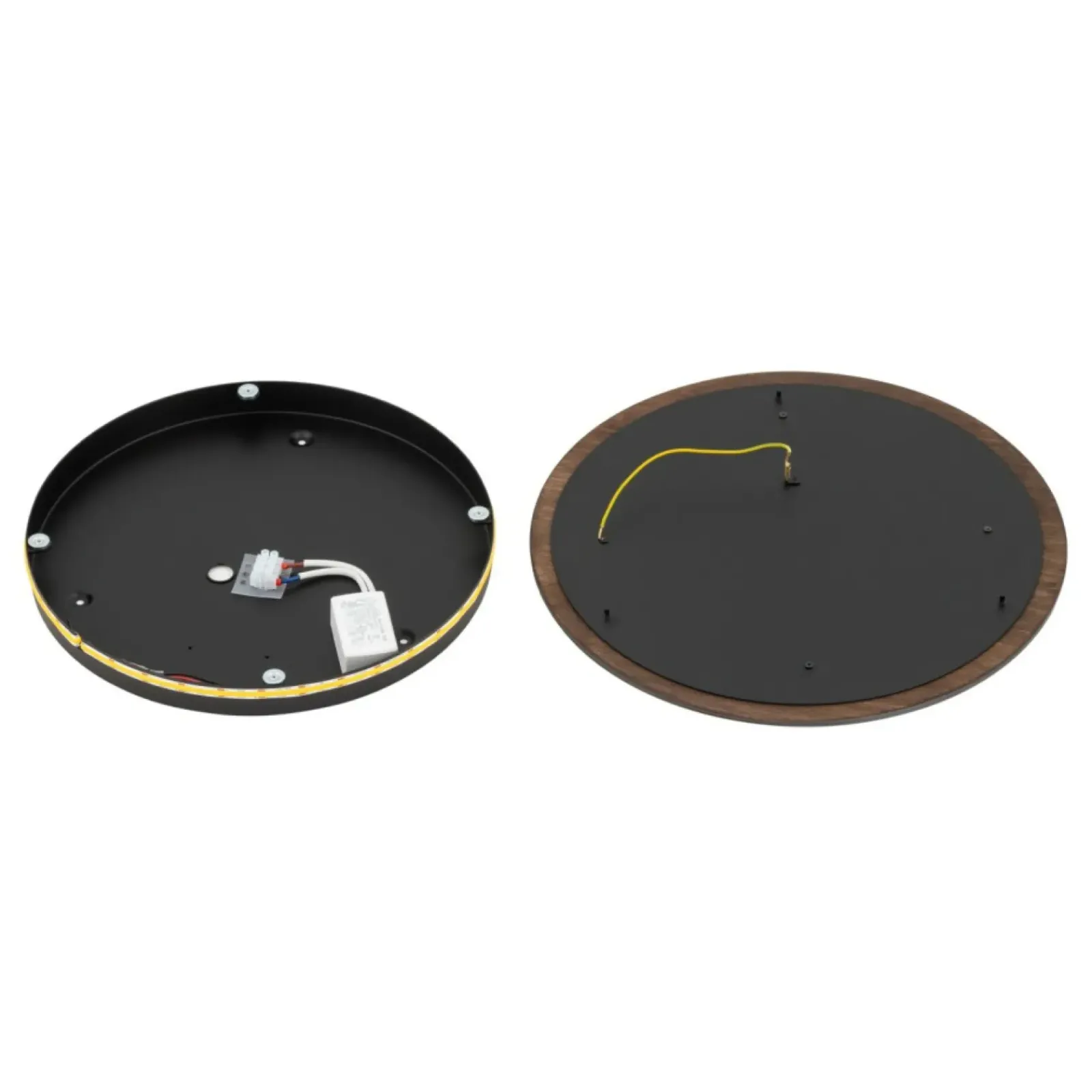 Sklep Kaja Kinkiet drewniana tarcza ⌀35cm 3000K 11291 RING TIMBER LED | Kaja* Lampy Led