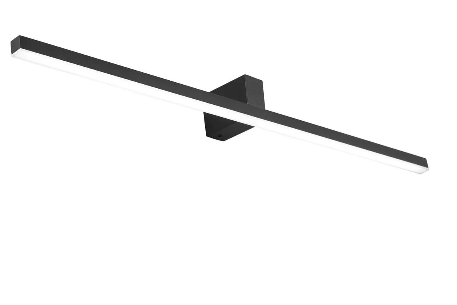 Sklep Kaja Kinkiet LED, prosta lampa nad lustro LP-778/1W XXL BK z serii NEVADA* Lampy Led