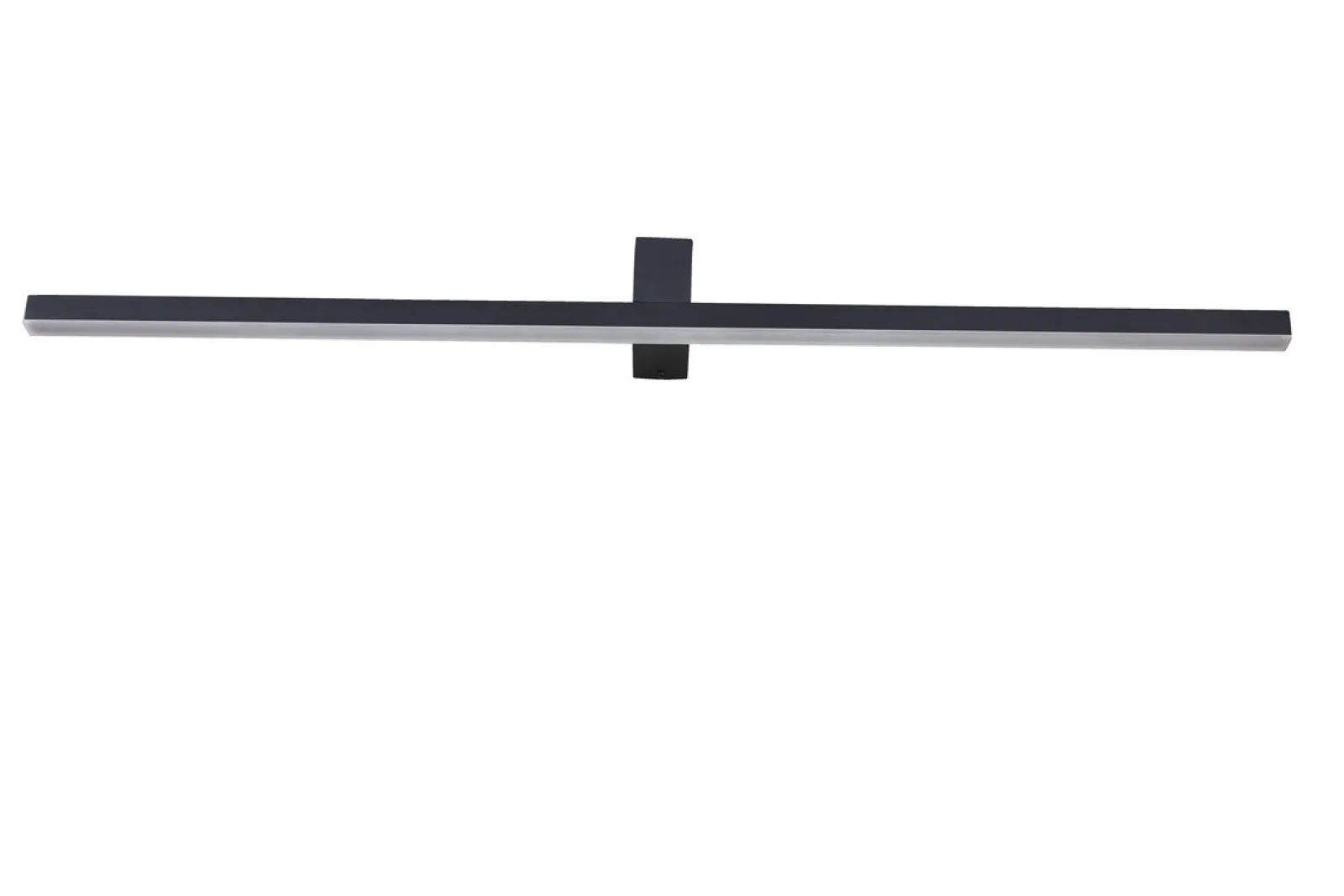 Sklep Kaja Kinkiet LED, prosta lampa nad lustro LP-778/1W XXL BK z serii NEVADA* Lampy Led