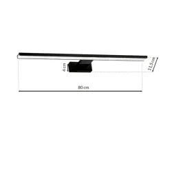 Sklep Kaja Kinkiet obrazowy o neutralnej barwie światła ML6336 z serii SHINE | Kaja Oświetl* Lampy Led
