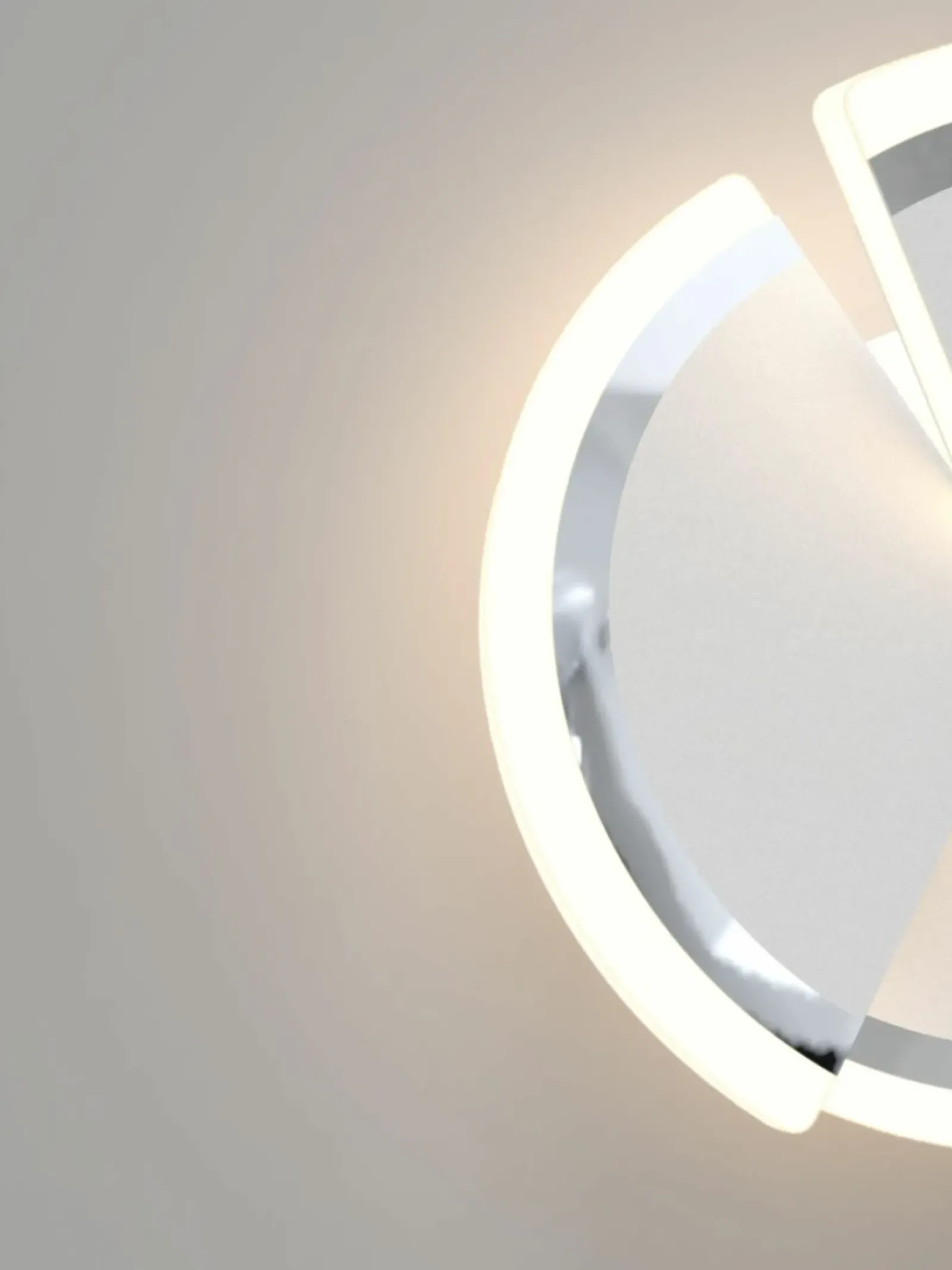 Sklep Kaja Kinkiet srebrna tarcza LED do sypialni WF 9036-108S TRAPANI | Kaja* Lampy Led