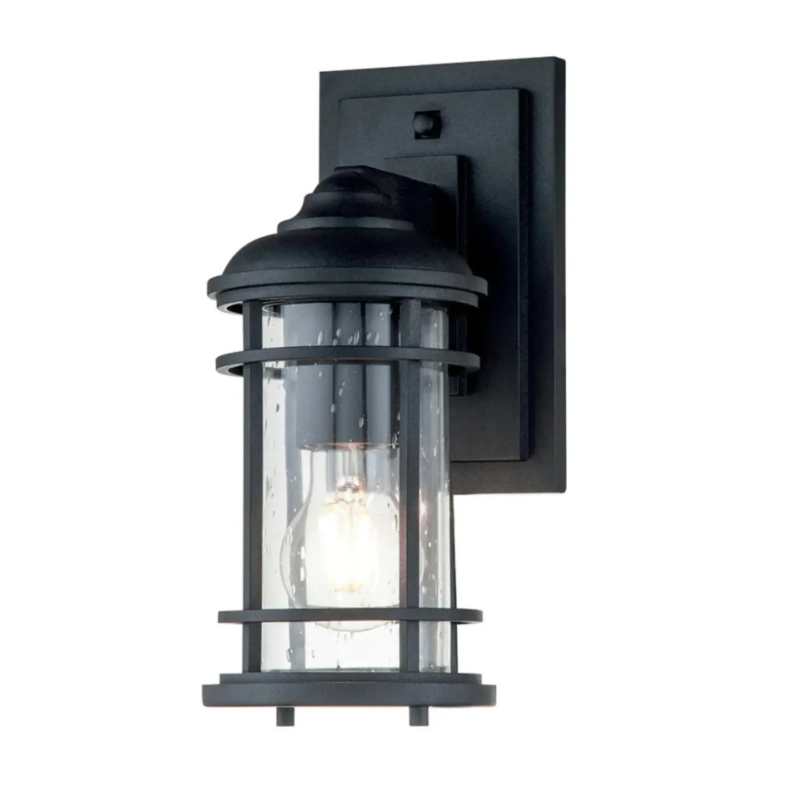 Sklep Kaja Kinkiet, teksturowana czerń FE-LIGHTHOUSE2-S-BLK z serii LIGHTHOUSE* Kinkiety Ogrodowe