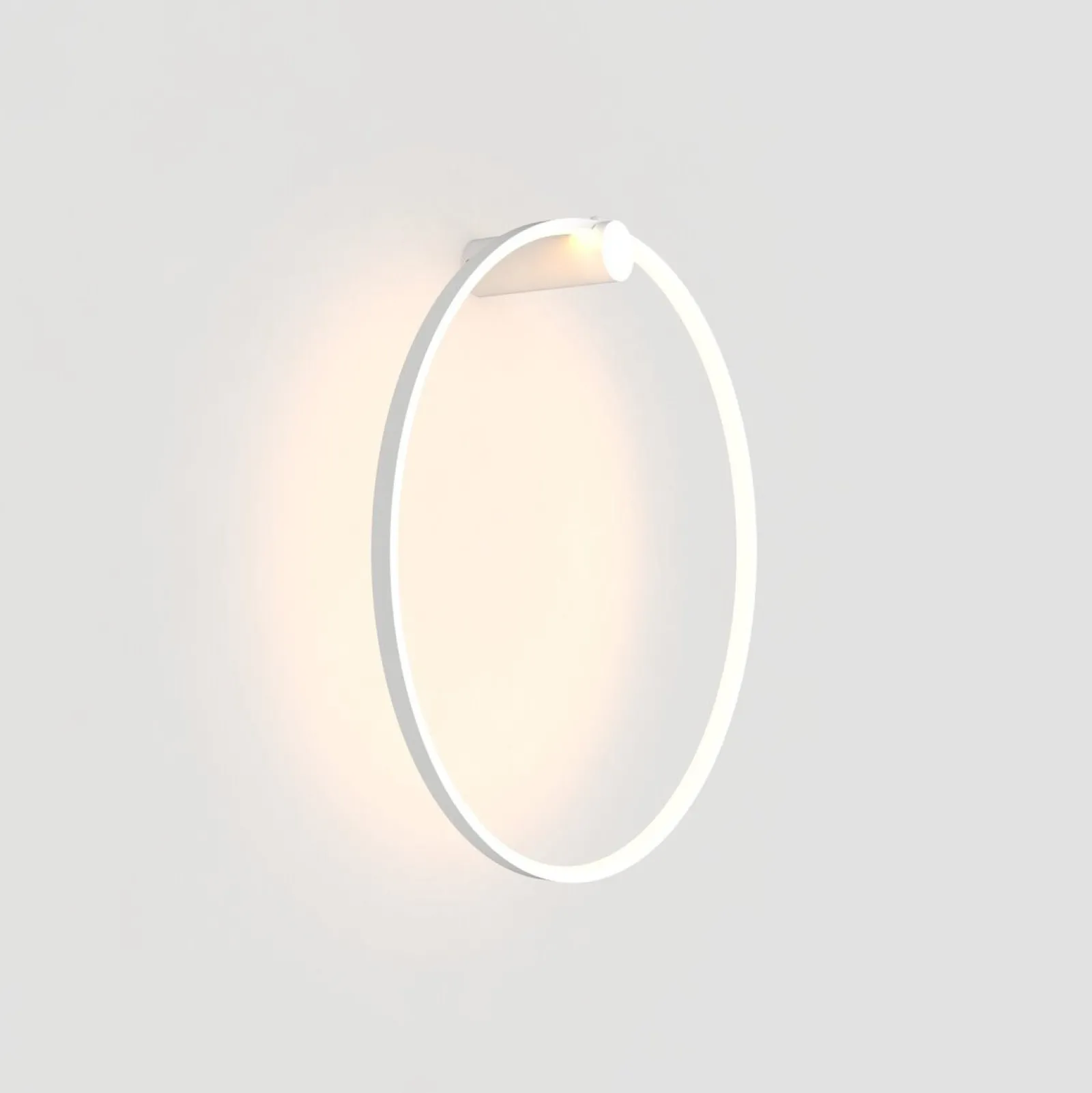 Sklep Kaja Kinkiet w kształcie koła 90cm do łazienki LP-999/1W L WH MIRROR* Lampy Led