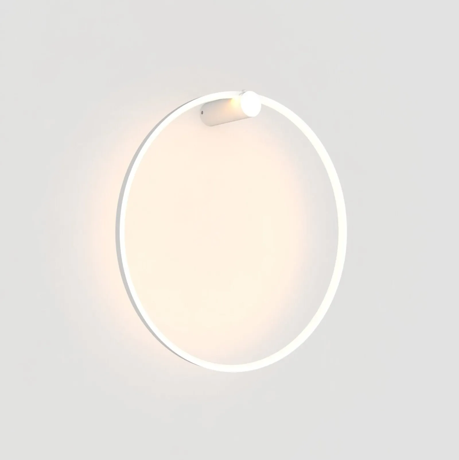 Sklep Kaja Kinkiet w kształcie koła 90cm do łazienki LP-999/1W L WH MIRROR* Lampy Led