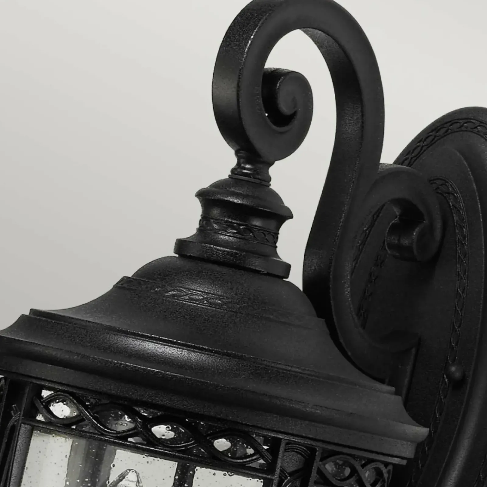 Sklep Kaja Kinkiet w nurcie klasycznym FE-EB2-M-BLK z serii ENGLISH BRIDLE* Kinkiety Ogrodowe