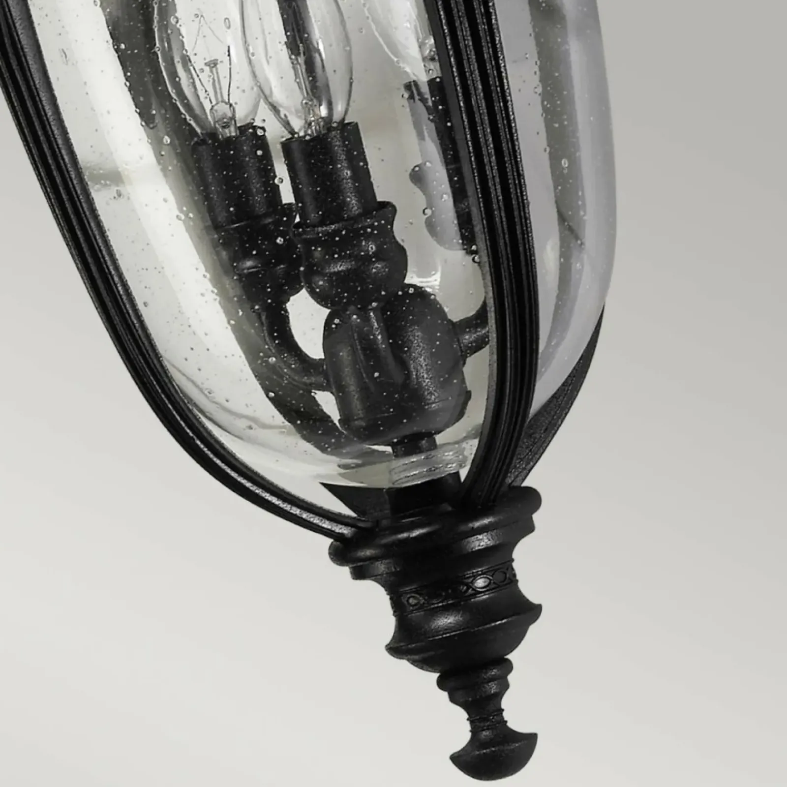Sklep Kaja Kinkiet w nurcie klasycznym FE-EB2-M-BLK z serii ENGLISH BRIDLE* Kinkiety Ogrodowe