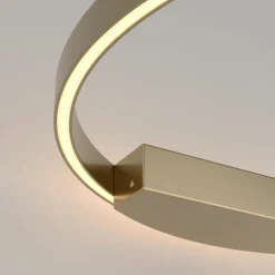 Sklep Kaja Kinkiet w złotym kolorze, średnica 60cm MOD058WL-L35BS3K z serii RIM* Lampy Led