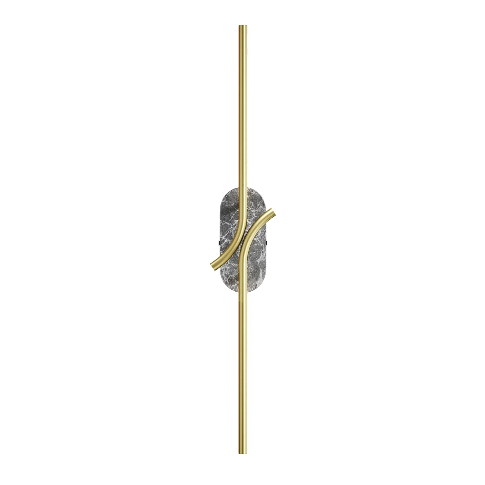 Sklep Kaja Kinkiet w złotym kolorze, tuba MOD256WL-L5BS3K2 z serii RENAISSANCE* Lampy Led