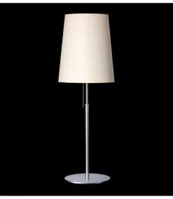 Sklep Kaja Klasyczna, beżowa lampka stołowa LED 67587 BELL | Kaja Oświetlenie* Lampy Led|Lampki Stołowe Z Abażurem