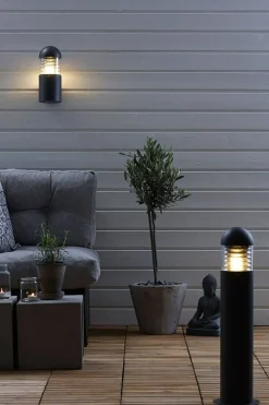 Sklep Kaja Klasyczna czarna lampa ogrodowa duży gwint 102571 | Kaja Oświetlenie* Lampy Ogrodowe Stojące