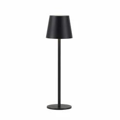 Sklep Kaja Klasyczna, czarna lampka stołowa LED 19250-18 EURIA | Kaja Oświetlenie* Lampki Biurkowe|Lampy Led