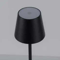 Sklep Kaja Klasyczna, czarna lampka stołowa LED 19250-18 EURIA | Kaja Oświetlenie* Lampki Biurkowe|Lampy Led
