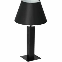 Sklep Kaja Klasyczna, czarno-biała lampka stołowa LX 3611 z serii TABLE LAMPS* Tradycyjne Lampki Stołowe|Lampki Stołowe Z Abażurem
