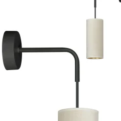 Sklep Kaja Klasyczna lampa ścienna do przytulnej sypialni 1059/K1 BENTE | Kaja* Kinkiety Tradycyjne