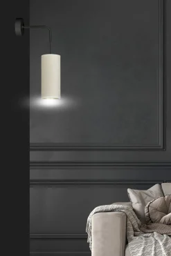 Sklep Kaja Klasyczna lampa ścienna do przytulnej sypialni 1059/K1 BENTE | Kaja* Kinkiety Tradycyjne