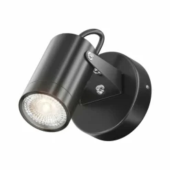 Sklep Kaja Klasyczna lampa ścienna w kształcie reflektorka O025WL-01B serii SCOPE* Kinkiety Ogrodowe