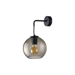 Sklep Kaja Klasyczna lampa ścienna z kloszem, kształt kuli 9132 | Kaja* Kinkiety Tradycyjne