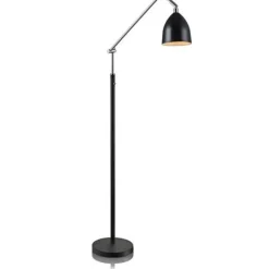 Sklep Kaja Klasyczna lampa podłogowa w czarnej oprawie 105023 | Kaja Oświetlenie* Tradycyjne Lampy Podłogowe