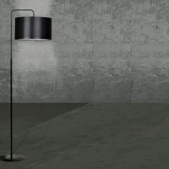 Sklep Kaja Klasyczna lampa podłogowa z abażurem 570/1 TRAPO | Kaja Oświetlenie* Lampy Podłogowe Z Abażurem|Tradycyjne Lampy Podłogowe