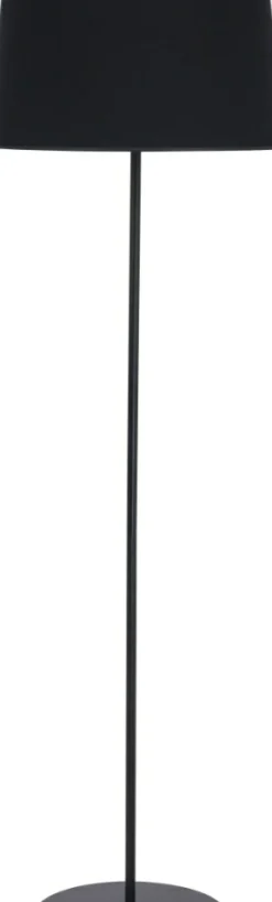 Sklep Kaja Klasyczna lampa podłogowa do salonu TK 2920 MAJA BLACK | Kaja* Lampy Podłogowe Z Abażurem