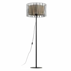 Sklep Kaja Klasyczna lampa podłogowa, styl rustykalny TK 5890 HARMONY | Kaja* Lampy Podłogowe Z Abażurem|Tradycyjne Lampy Podłogowe