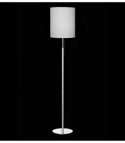 Sklep Kaja Klasyczna lampa stojąca ze smukłym abażurem 67833 ONDE | Kaja* Lampy Podłogowe Z Abażurem|Tradycyjne Lampy Podłogowe
