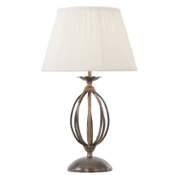 Sklep Kaja Klasyczna lampa stołowa, nocna ART-TL-AGD-BRASS z serii ARTISAN* Lampki Stołowe Z Abażurem|Tradycyjne Lampki Stołowe