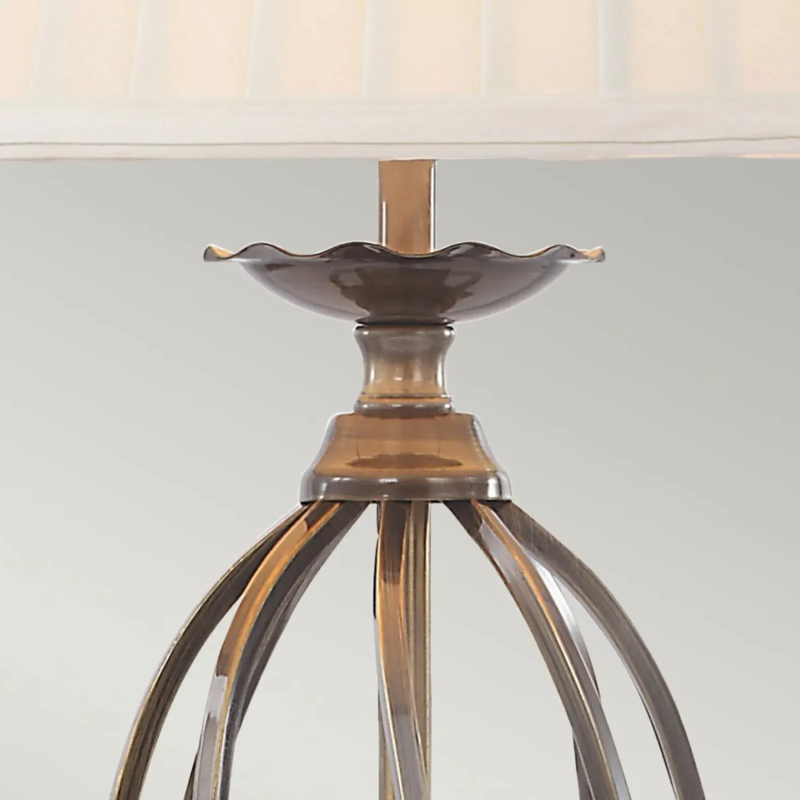 Sklep Kaja Klasyczna lampa stołowa, nocna ART-TL-AGD-BRASS z serii ARTISAN* Lampki Stołowe Z Abażurem|Tradycyjne Lampki Stołowe