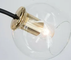 Sklep Kaja Klasyczna lampa sufitowa do salonu 8084/4 BL TR ELBA | Kaja Online