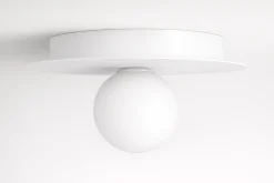 Sklep Kaja Klasyczna lampa sufitowa z jednym kloszem K-5433 z serii ROBIN* Plafony Klasyczne|Plafony