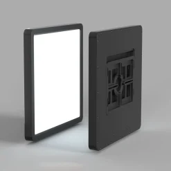 Sklep Kaja Klasyczna lampa sufitowa LED 23x23 PLF-83625-230S-18W-BL BASTIA | Kaja* Plafony Nowoczesne|Lampy Led