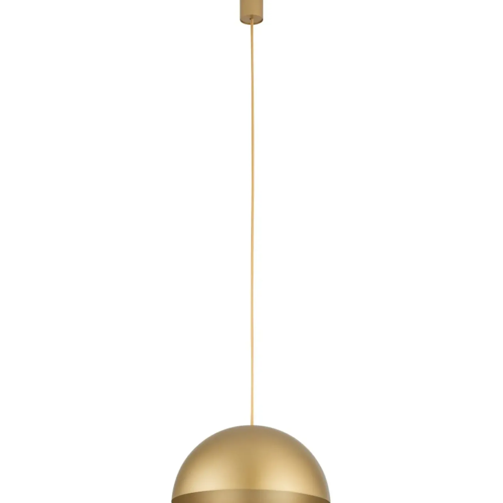 Sklep Kaja Klasyczna lampa wisząca do kuchni, złoty zwis 10616 HEMISPHERE | Kaja satynowyzłoty Discount