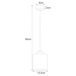 Sklep Kaja Klasyczna lampa wisząca, jeden punkt świetlny K-5520 z serii AURELIA Online