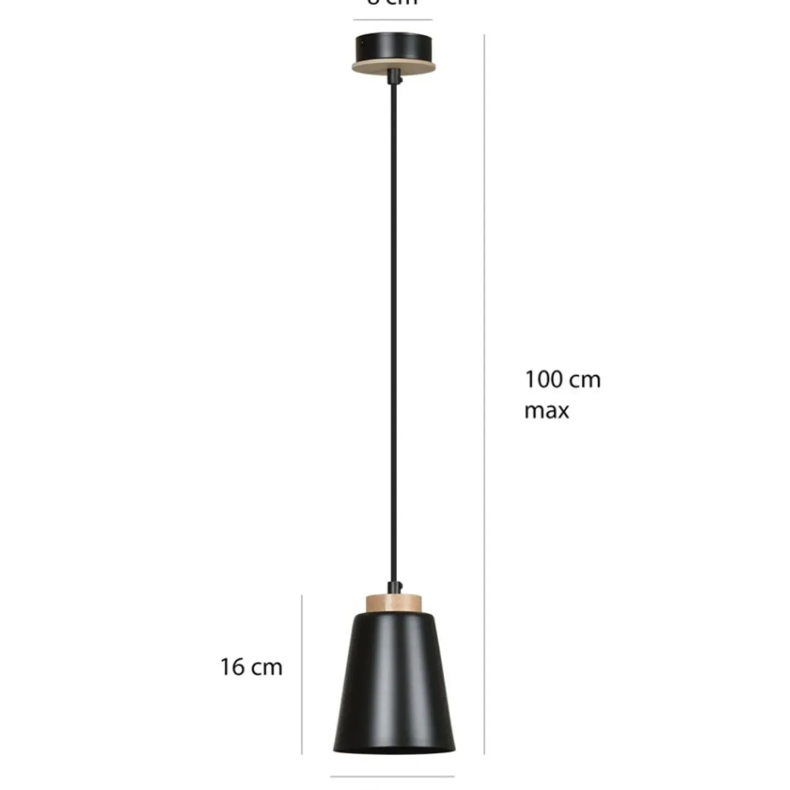 Sklep Kaja Klasyczna lampa wisząca w czarnym kolorze 442/1 | Kaja Oświetlenie Best Sale