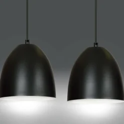 Sklep Kaja Klasyczna lampa wisząca z 2 czarnymi kloszami 391/2 | Kaja Oświetlenie Best Sale