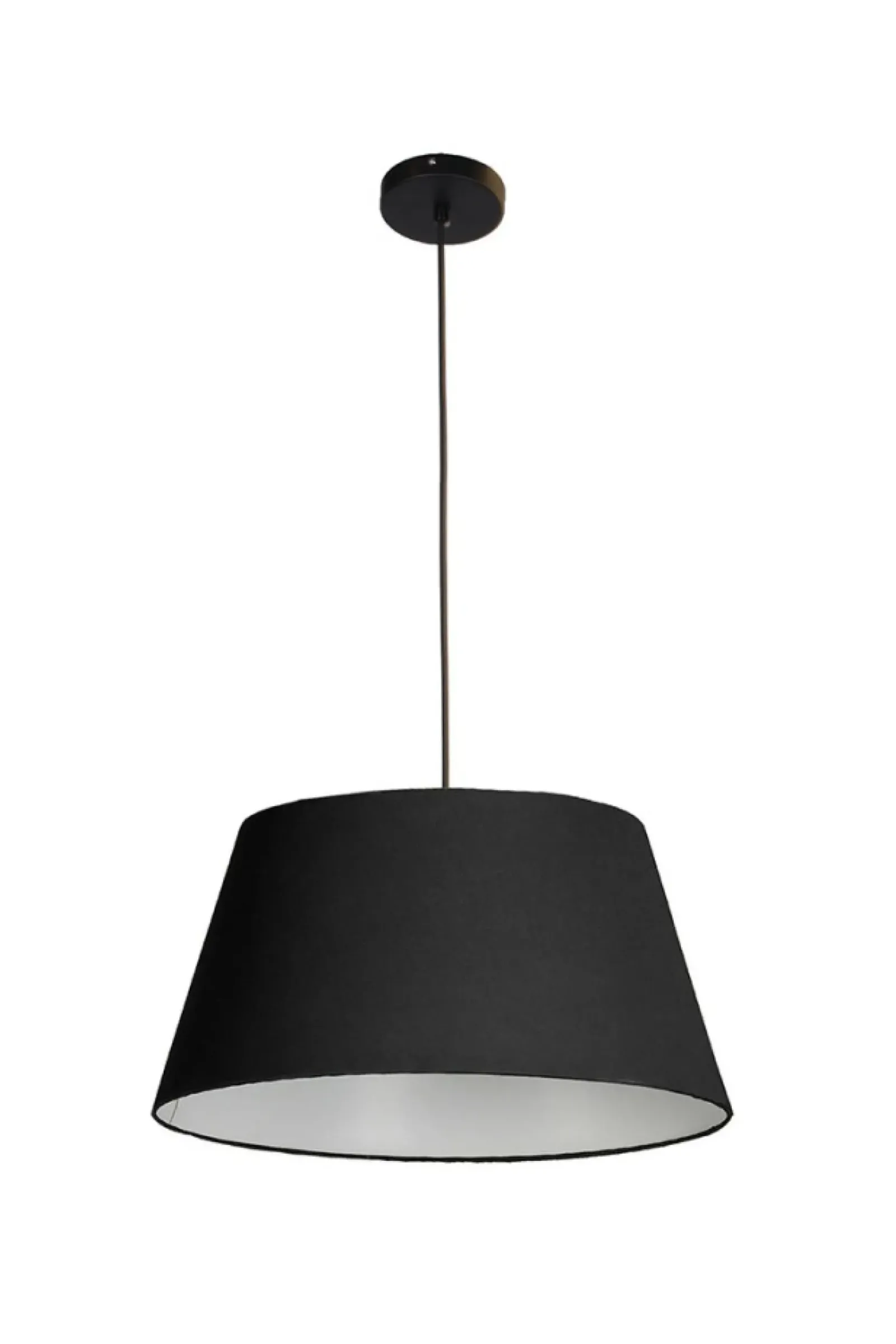 Sklep Kaja Klasyczna lampa wisząca z czarno-białym abażurem AZ1392 OLAV | Kaja czarny Shop