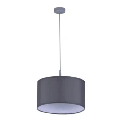 Sklep Kaja Klasyczna lampa wisząca z abażurem K-4340 SIMONE GRAY | Kaja szary Hot