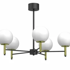 Sklep Kaja Klasyczna lampa wisząca z białymi kulami LX 1654 AWINION | Kaja Sale