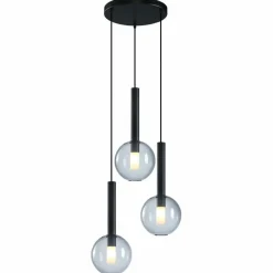Sklep Kaja Klasyczna lampa wisząca z kulistymi kloszami ML0333 NIKO | Kaja Clearance
