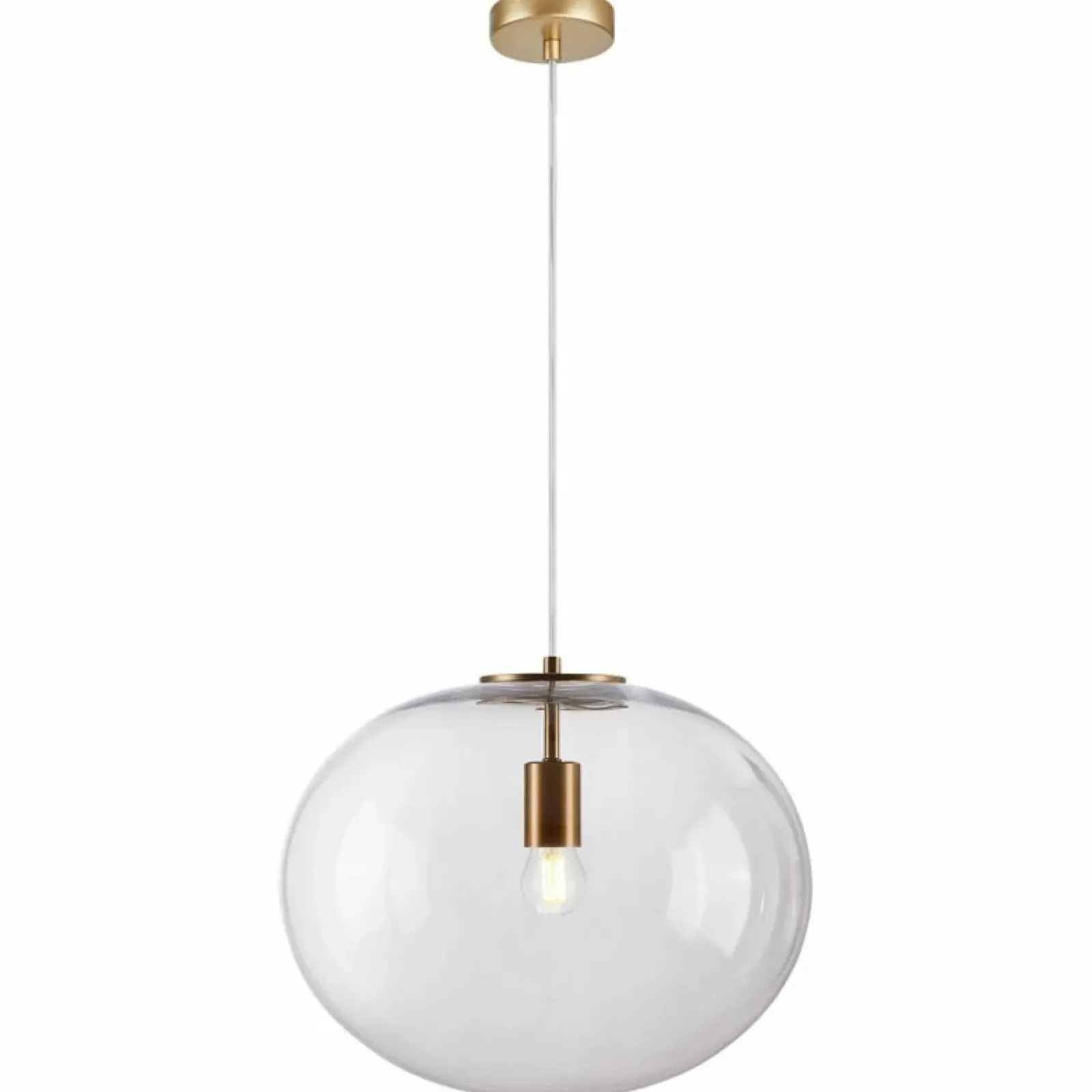 Sklep Kaja Klasyczna lampa wisząca z owalnym kloszem ML0343 CAMPANIA | Kaja Store