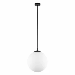 Sklep Kaja Klasyczna lampa wisząca z białą kulą ⌀35cm TK 5671 ESME WHITE | Kaja Hot