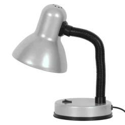 Sklep Kaja Klasyczna lampka biurkowa K-MT-203 SREBRNA CARIBA | Kaja Oświetlenie* Lampki Biurkowe|Lampki Szkolne