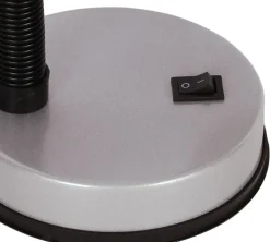 Sklep Kaja Klasyczna lampka biurkowa K-MT-203 SREBRNA CARIBA | Kaja Oświetlenie* Lampki Biurkowe|Lampki Szkolne