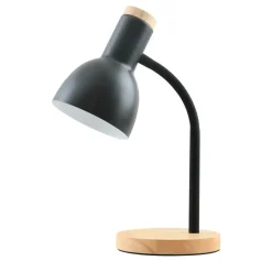 Sklep Kaja Klasyczna lampka biurkowa dla ucznia TB-37263-BK SENZA | Kaja* Lampki Biurkowe