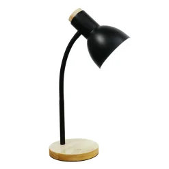 Sklep Kaja Klasyczna lampka z czarnym kloszem ZM SM-W02-BL BIURKOWA | Kaja* Lampki Biurkowe