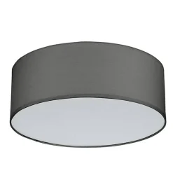 Sklep Kaja Klasyczna, szara lampa sufitowa ⌀45cm TK 1087 RONDO | Kaja Oświetlenie New