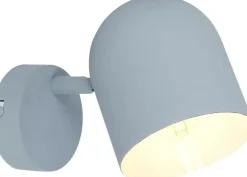 Sklep Kaja Klasyczna, szara, matowa lampa ścienna 91-63205 AZURO | Kaja* Kinkiety Tradycyjne